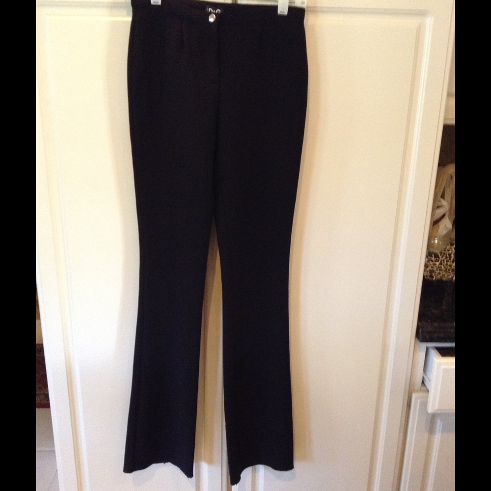 Dolce & Gabbana Vintage Black Stretchy Pants